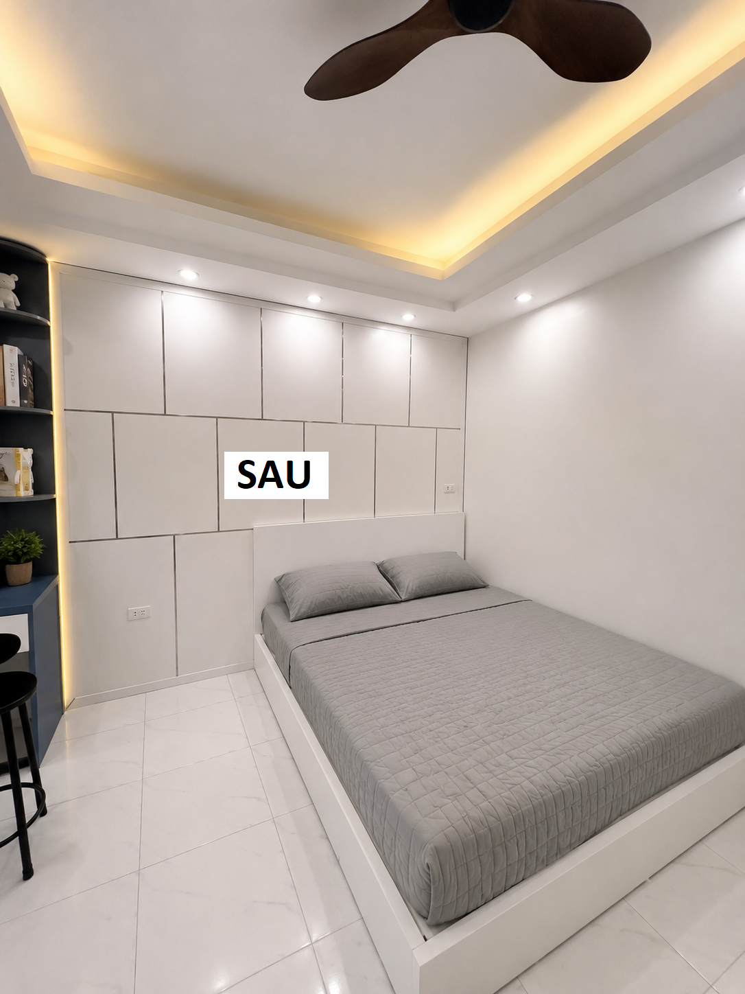 Cải tạo phòng bếp và ngủ Huy Du 6